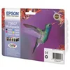 Image de Epson T0807 Multipack - pack de 6 - noir, jaune, cyan, magenta, magenta clair, cyan clair - original - cartouche d'encre
