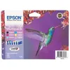 Image de Cartouche d'encre d'origine noir + 3 couleurs Colibri T0807 EPSON