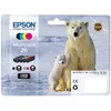 Image de Cartouches Ours 26 noire + couleurs EPSON
