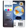 Image de Cartouche dencre EPSON Multipack 267 - Globe - Cyan Magenta Jaune - Capacité standard 200 pages
