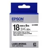 Image de Epson LabelWorks LK-5WBN - bande d'etiquettes - 1 cassette(s) - Rouleau (1,8 cm x 9 m)