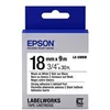 Image de Epson LabelWorks LK-5WBW - bande d'etiquettes - 1 cassette(s) - Rouleau (1,8 cm x 9 m)