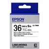 Image de Epson LabelWorks LK-7WBN - bande d'etiquettes - 1 cassette(s) - Rouleau (3,6 cm x 9 m)