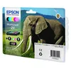 Image de Cartouche dencre EPSON 24 Multipack - Pack de 6 - Noir Jaune Cyan Magenta Magenta clair Cyan clair