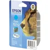 Image de EPSON Cartouche dencre T0712 Cyan - Guépard (C13T07124012)