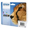 Image de Epson T0715 Multipack - pack de 4 - noir, jaune, cyan, magenta - original - cartouche d'encre