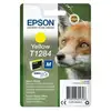 Image de Cartouche Encre Epson Fox T1284 Durabrite Ultra Jaune 3,5 Ml C13t12844012