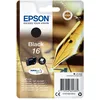 Image de EPSON Cartouche dencre T1621 noir - Stylo Plume (C13T16214012)