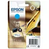 Image de Cartouche dencre 16 Cyan - EPSON - WorkForce WF-2510WF - Jet dencre - Epson DURABrite Ultra