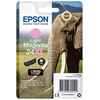 Image de Cartouche D'encre Epson 24xl Claria Photo Hd Magenta Clair 9,8 Ml C13t24364012