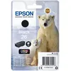 Image de EPSON Cartouche dencre T2601 Noir - Ours polaire (C13T26014012)