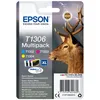 Image de Epson Stag Multipack "cerf" (t1306) - Encre Durabrite Ultra C, M, J (xl)