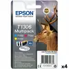 Image de Cartouche d'encre originale epson sx525wd620fwoffice b42wd525wd625fwd925fwd tricolore (4 unités)