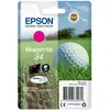 Image de Epson Golf Ball Singlepack Magenta 34 Durabrite Ultra Ink