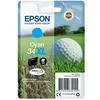 Image de Cartouche dencre originale Epson - 34XL - Cyan - pour WorkForce Pro WF-3720 WF-3720DWF WF-3725DWF