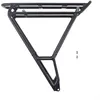 Image de Porte-bagages vélo arrière - HAIBIKE - Trekking - Aluminium - 25 kg - Noir