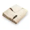 Image de Couverture chauffante duux dxob11 200x200 beige imitation fourrure 9 niveaux minuterie