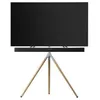 Image de Support TV Universel - One For All - Trépied - 32-65 Pouces - Bois Massif - Chrome
