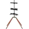 Image de Support tv one for all quadpro wm7475 pour écran de 32 à 70 bois foncé