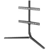 Image de Support TV sur pied pour meuble - Anthracite - Orientable 180° - 32-70 - VESA 400 max - Support barre de son