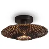 Image de KALIMANTAN-Plafonnier Bambou Ø30cm Noir Good & Mojo Ø 30cm / H 8cm