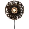 Image de KALIMANTAN-Applique Bambou Ø30cm Noir Good & Mojo Ø 30cm / H 30cm