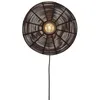 Image de TANAMI S-Applique murale rotin Ø40cm Noir Good & Mojo Ø 40cm / H 40cm