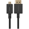 Image de Gembird 3m Hdmi-m/micro Hdmi-m Câble Hdmi Hdmi Type A (standard) Hdmi Type D (micro) Noir