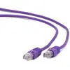 Image de Cable Red Cat5e Gembird Utp Violeta 1m