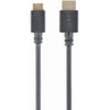 Image de Gembird Cc-hdmi4c-6 Câble Hdmi 1,8 M Hdmi Type A (standard) Hdmi Type C (mini) Noir
