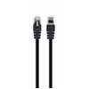 Image de Câble Réseau Rigide Utp 6ème Catégorie Gembird Pp6u-0.25m/bk Noir 25 Cm