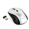 Image de Souris sans fil - GEMBIRD - MUSW-4B-02-BS - Noir/argent - Confort - Précision