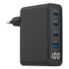 Image de Gembird Ta-uc-pdqc100lcd-01-bk Chargeur D'appareils Mobiles Ordinateur Portable, Smartphone Noir Secteur Charge Rapide