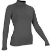 Image de T-shirt manches longues 1/4 zip femme Avento Gris 33VG-ANM