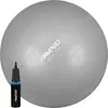Image de Ballon d'entraînement et de gymnastique + pompe Avento Gris 65 cm 42OD-SLV