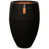 Image de Pot À Fleurs Nature Rib Élégant Deluxe 40 X 60 Cm Noir Kblr1131 Capi