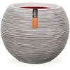 Image de Pot À Fleurs Nature Rib Rond 62x48 Cm Ivoire Kofi271 Capi
