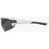 Image de Lunettes BBB Impulse gris blanc avec verres miroirs noir