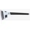Image de Lunettes BBB Chester blanc noir avec verres miroirs noir