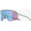 Image de Lunettes BBB ValorFlux gris blanc avec verres miroirs bleu rose