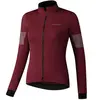 Image de Maillot Shimano Kaede Wind manche longue grenat femme - XL