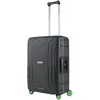 Image de CarryOn Steward Valise Medium Taille 70 Ltr et 65cm - TSA Fermeture à bouton-pression - Gris
