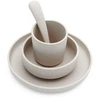 Image de Coffret De Table Bébé Silicone Nougat (4pcs)