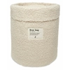 Image de Jollein 580-001-66060 Boîte De Rangement Panier De Rangement Rond Polyester, Polyuréthane (pu) Naturel