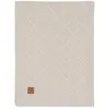 Image de Couverture 100x150cm Check Knit - Oatmeal