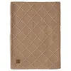 Image de Couverture Berceau 75x100cm Check Knit - Biscuit/teddy Fleece