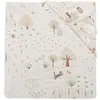 Image de Drap-housse Jersey - Pour Lit Enfant - Tiny Park - 60x120cm - Drap-housse En Coton - Certifiée Oeko-tex