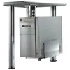 Image de Support dordinateur NEWSTAR - Montable sous bureau - Noir - Hauteur réglable 39-54 cm