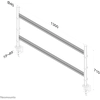 Image de Neomounts By Newstar Fpma-dtb200 Support D'écran Plat Pour Bureau 61 Cm (24") Pince Argent