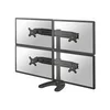 Image de Neomounts FPMA-D700DD4 pied - pleine action - pour 4 ecrans LCD - noir